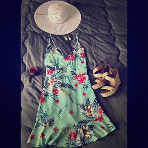 Floral Print Sun dress/bathing suit cover up